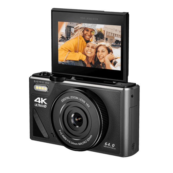 Product thumbnail for Easypix V64 Flip Stafræn Myndavél