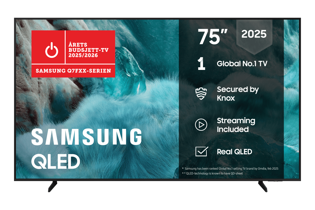 Product thumbnail for Samsung 75" QLED Q7FA sjónvarp